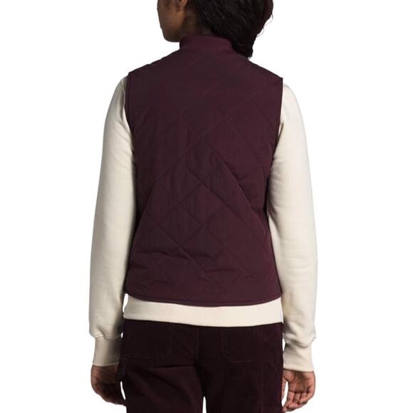 THE NORTH FACE Reversible Sherpa Lined Vest Women M/L Gorpcore Outdoor Everyday - Picture 5 of 16